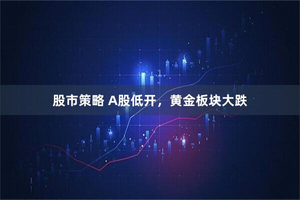 股市策略 A股低开，黄金板块大跌