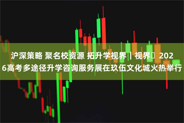 沪深策略 聚名校资源 拓升学视界｜视界・2026高考多途径升学咨询服务展在玖伍文化城火热举行