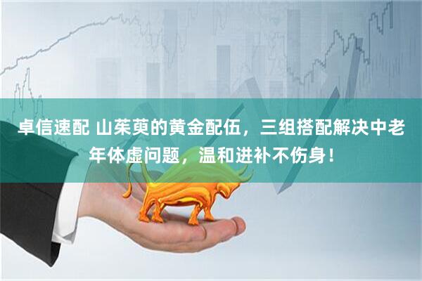 卓信速配 山茱萸的黄金配伍，三组搭配解决中老年体虚问题，温和进补不伤身！
